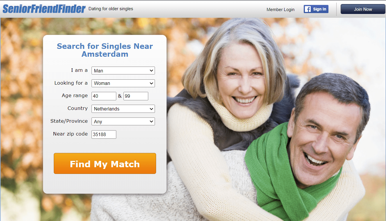 SeniorFriendFinder plateforme rencontre